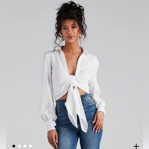 Windsor White Blouse